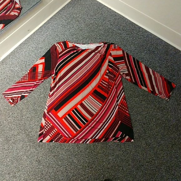 Dana Buchman Long Sleeved Tunic 🍷 - Picture 5 of 7